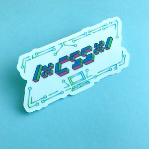 HTML - CSS - Javascript - Transparent Stickers - Coding Stickers ...