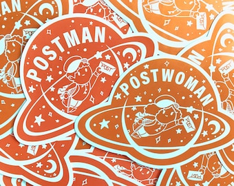 Postman / Postwoman Sticker – Programmer - Coder - Tech Laptop Decal - Computer Science Sticker