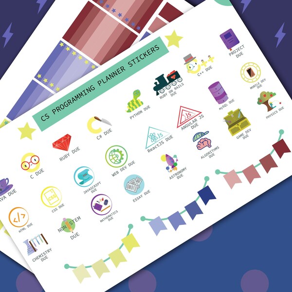 Computer Stickers Goodnotes - Etsy