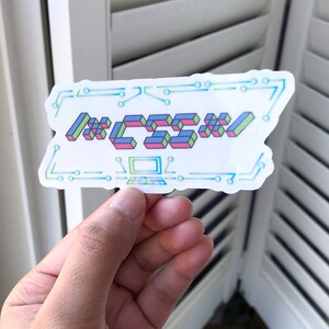 HTML - CSS - Javascript - Transparent Stickers - Coding Stickers ... image.