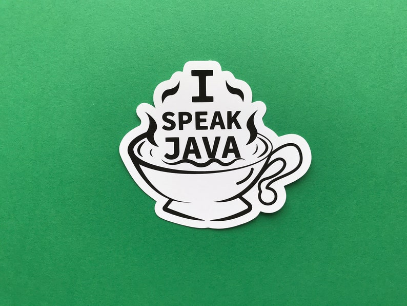 Programming languages - Technology Stickers - computer science - programmer laptop stickers - coding gift - gifts for developers - STEM Java