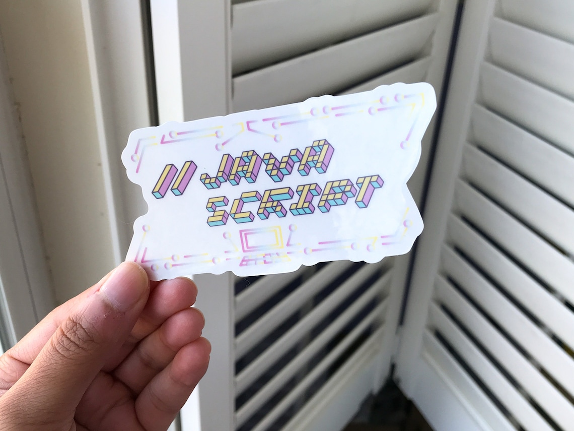 HTML CSS Javascript Transparent Stickers Coding - Etsy