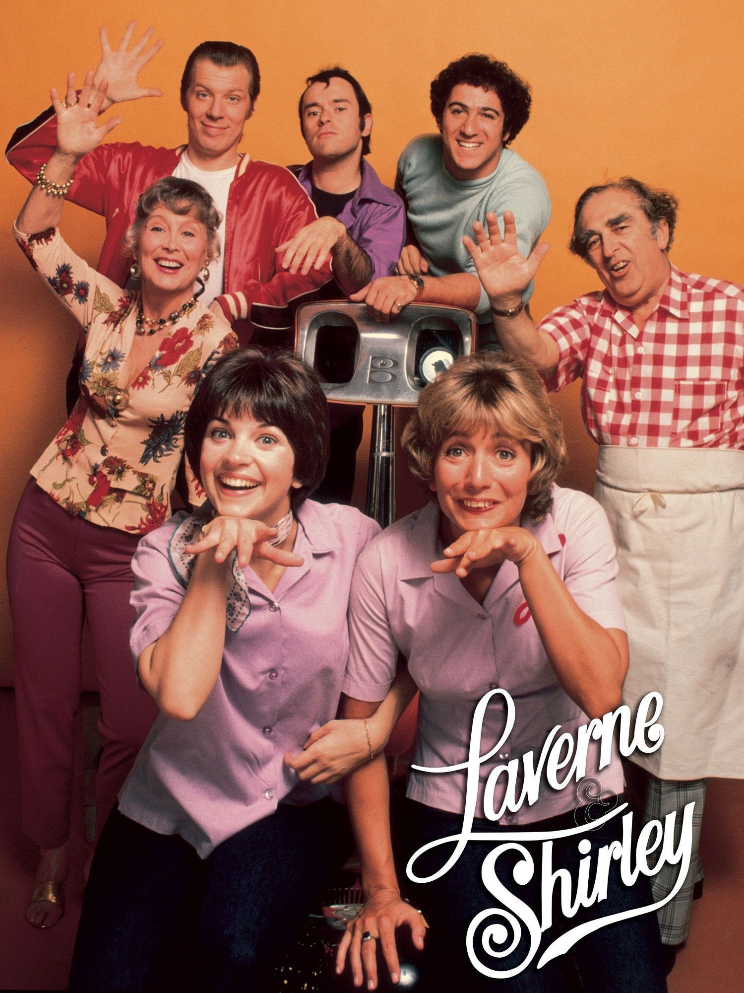 Laverne and Shirley TV Series Poster 24 X 36 Inch Etsy