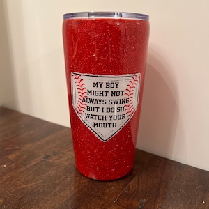 Baseball Tumbler Funny