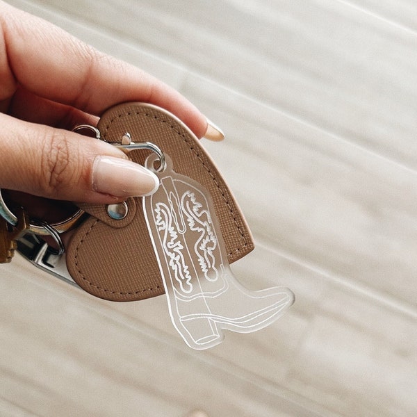 Cowboy Boots Keychain, Last Rodeo Party Favors, Hoe Down Party Keyring, Bachelorette Party Gifts, Bridal Gift Basket