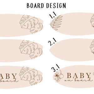 Baby On Board Announcement, Pregnancy Reveal, Surfboard Custom Sign, Surf Nursery Decor, Shaka Hand Signal, Kids Nautical Room Decor image 3