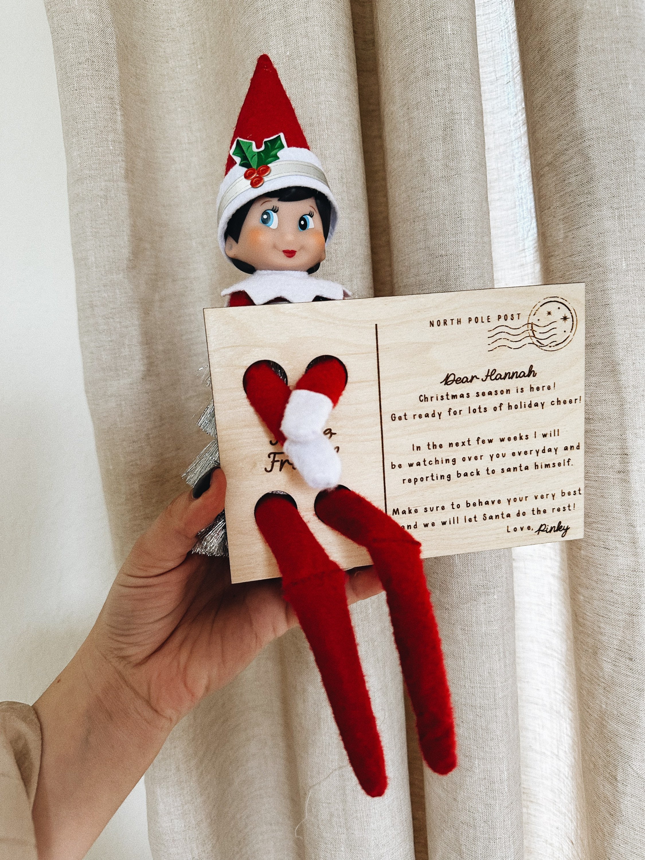 Elf Message Board Elf on Shelf Tradition Vintage Etsy