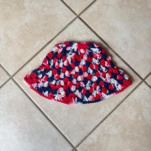 Bucket Hat - Crochet Bucket Hat - Cotton Hat