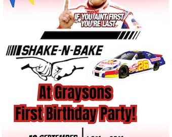 Digital invite template if you ain’t first you’re last
