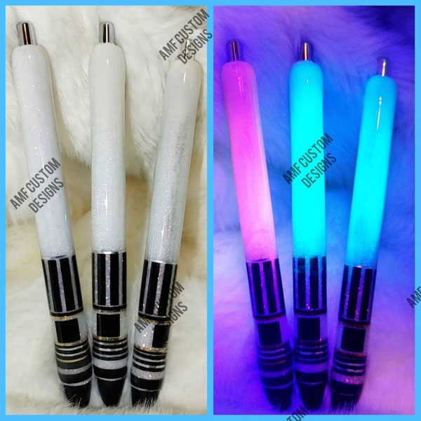 Set of 3 Lightsaber Pen Glow in the dark