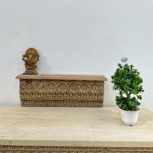 Bleach Indian Wooden Wall Shelves / Antique Decorative Wall Shelves / Indian Wall Shelves Wall Decor / Traditional Indian wall shelves