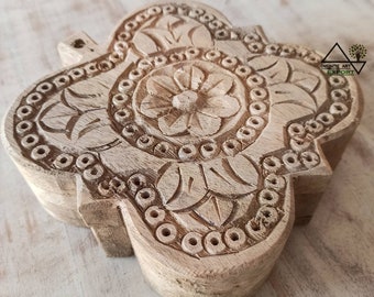 Wooden Spice box / spice storage / indian spice box / old tikka box / carved box / spice boxes / antique spice box (home decor)