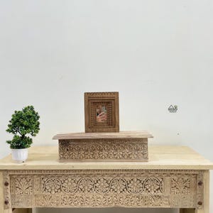 Bleach Indian Wooden Wall Shelves / Antique Decorative Wall Shelves / Indian Wall Shelves Wall Decor / Traditional Indian wall shelves