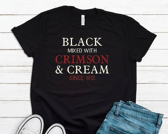Black Mixed with Crimson and Cream Since 1913 T-Shirt, Delta Sigma Theta Sorority, Inc., DST, Gift