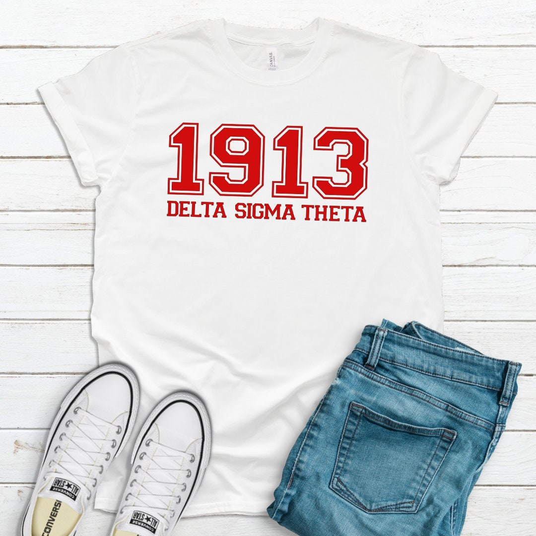 DST 1913, Delta Sigma Theta, DST, Sorority, Greek T-Shirt