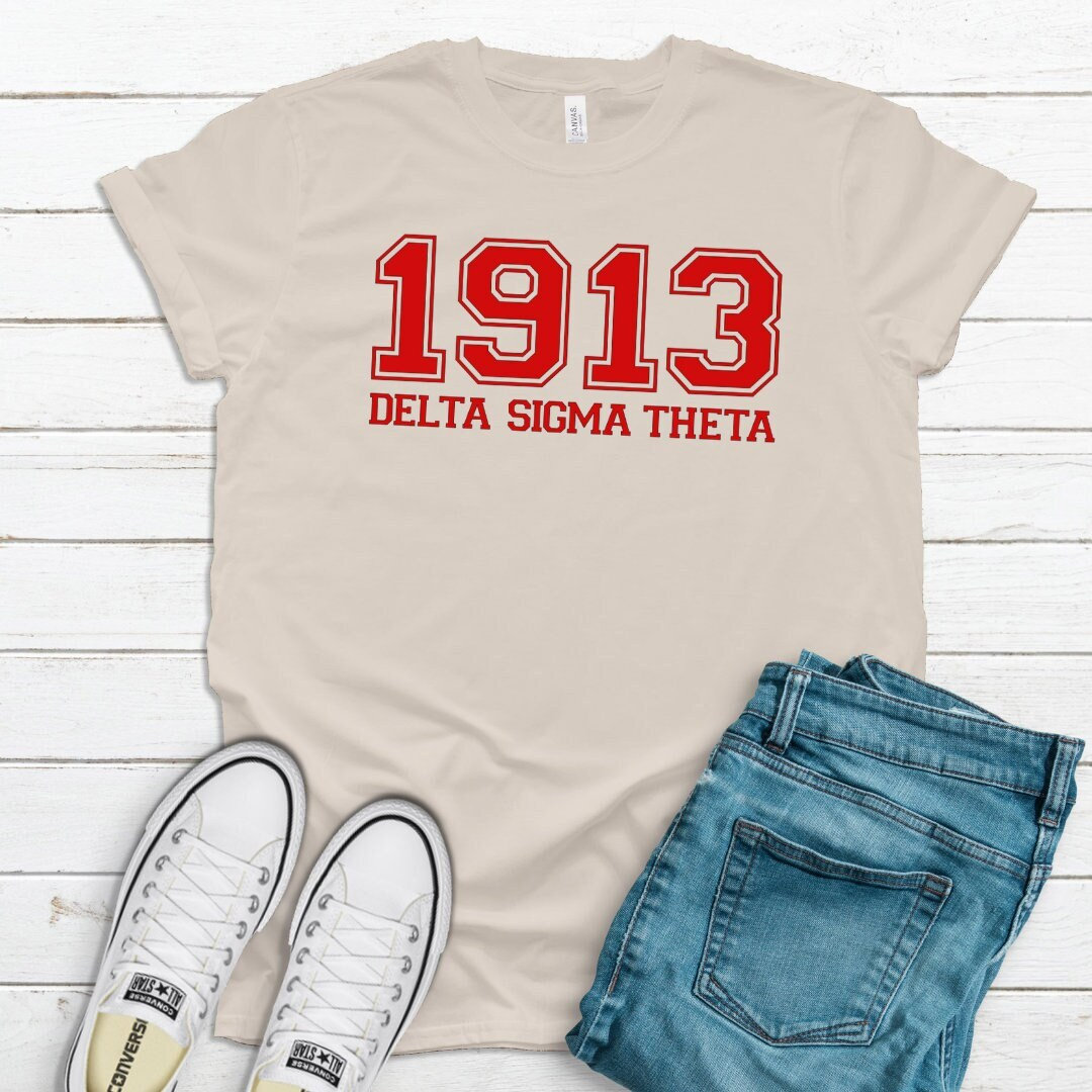 DST 1913, Delta Sigma Theta, DST, Sorority, Greek T-Shirt