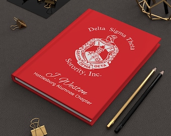 Delta Sigma Theta Sorority, Inc. Hardcover Journal