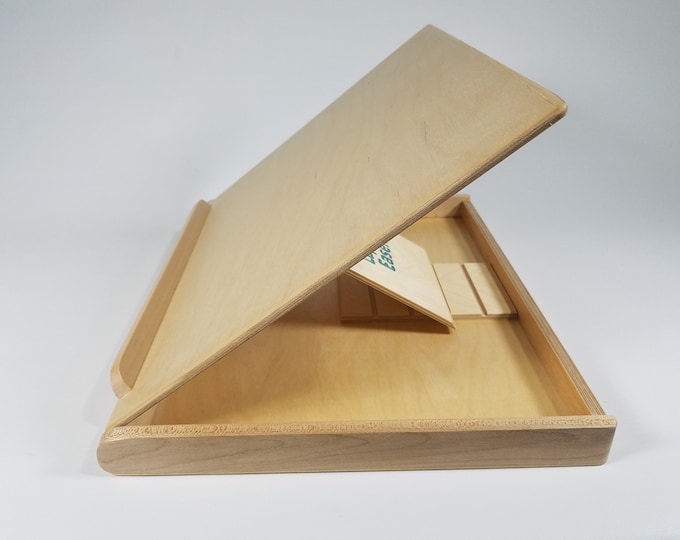 The Lap Easel is Portable and Adjustable for Writing, Reading, Viewing, Art, Display, and More!
