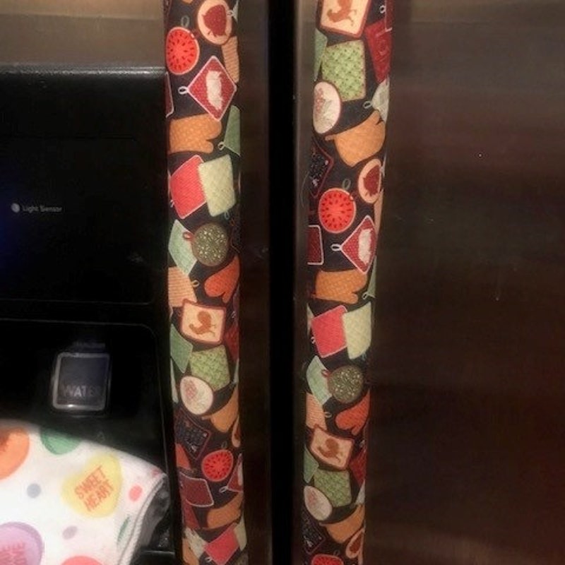 Handmade Cotton Fridge Handle Cover 55