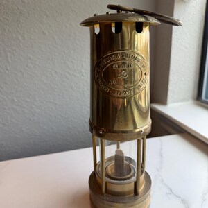E Thomas and Williams Miners Lamp - Etsy