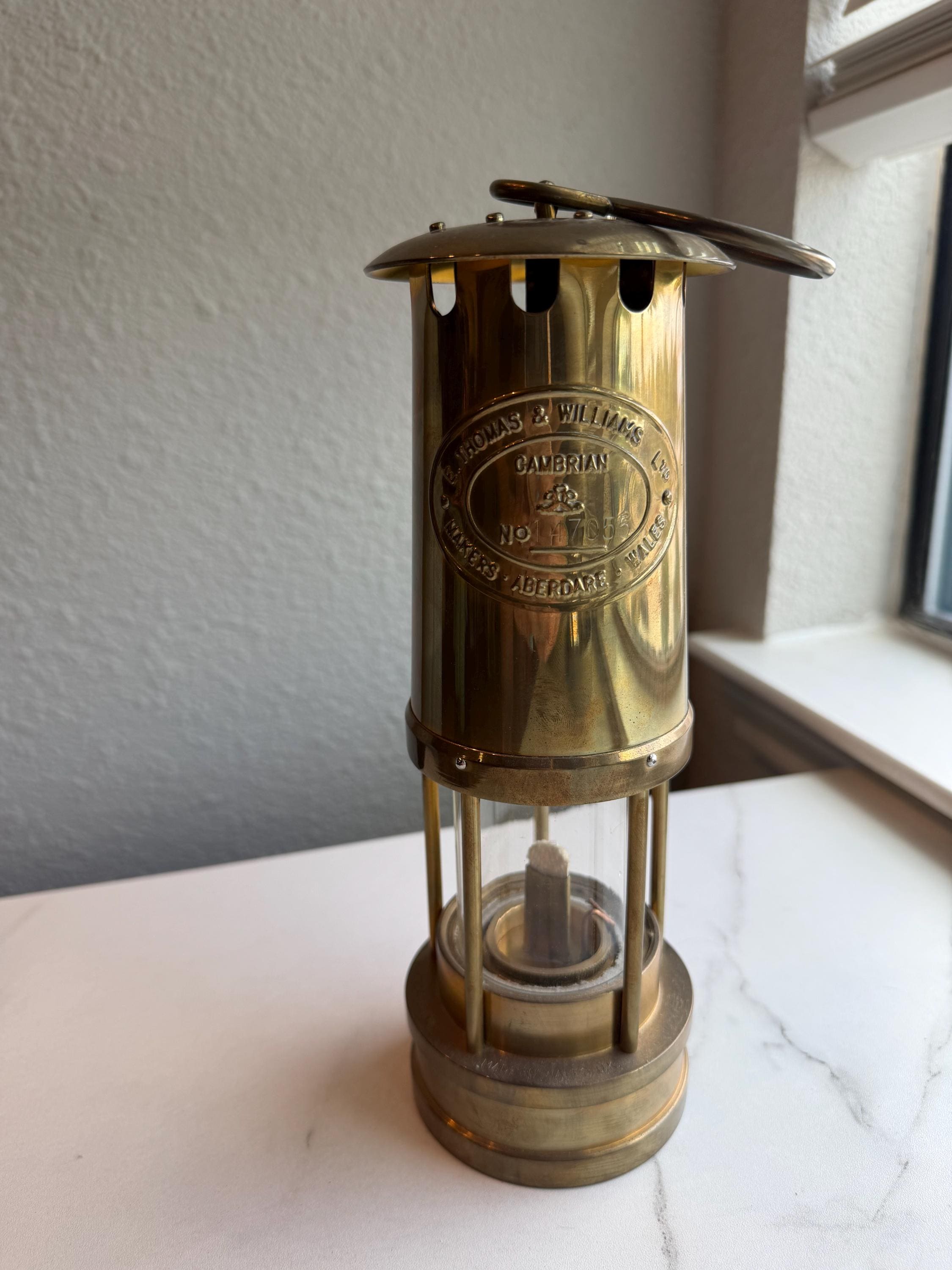 Welsh Miners Lamp Cambrian - Etsy