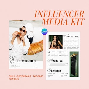 Media Kit Template | Influencer Media Kit