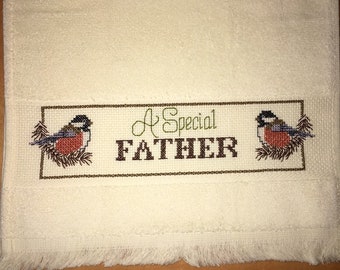 Father hand towel