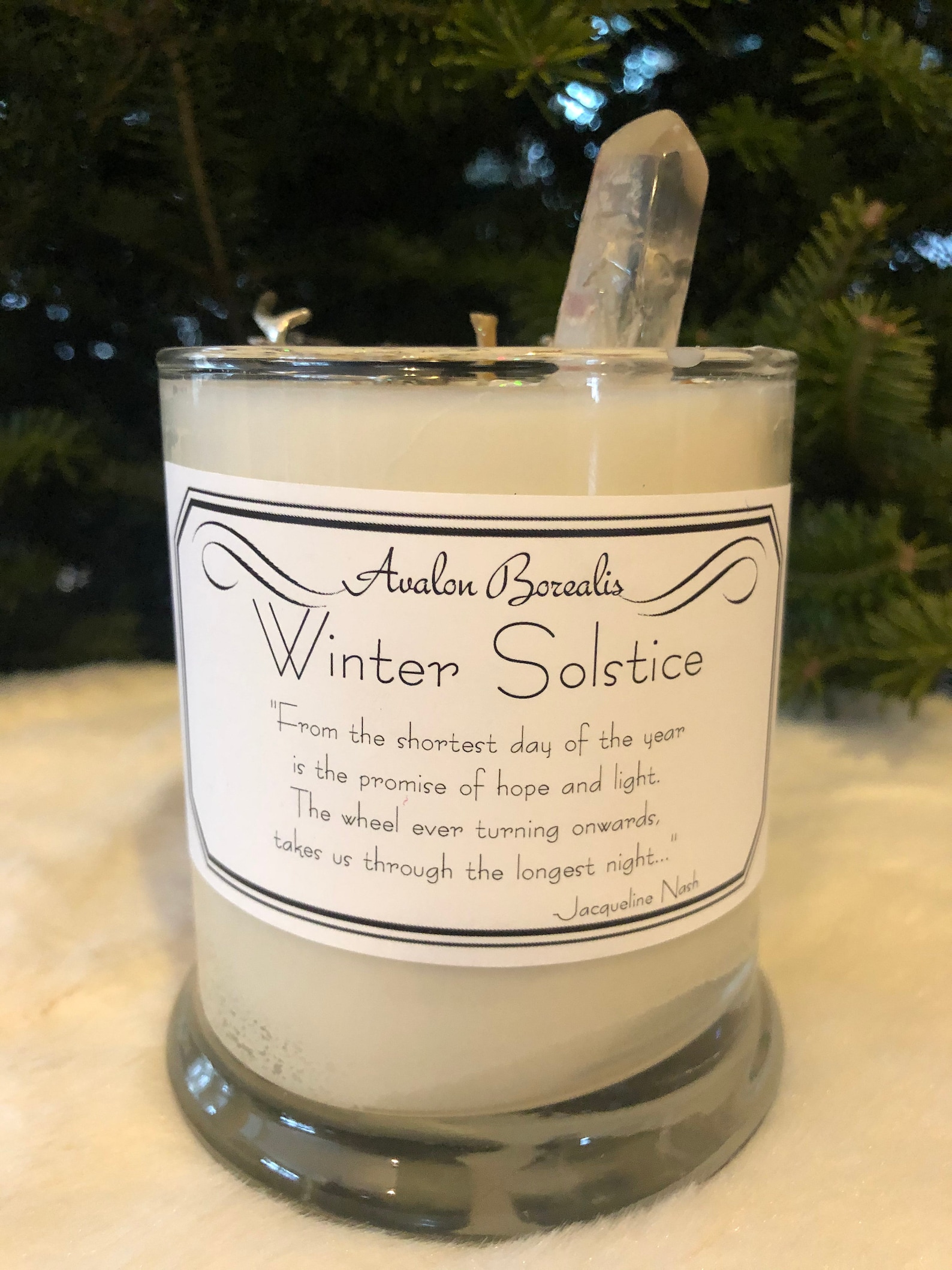 Winter Solstice Candle Etsy