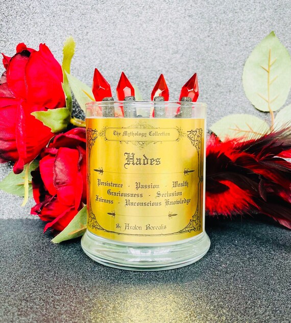 Hades Candle The Mythology Collection Hades Greek and Etsy