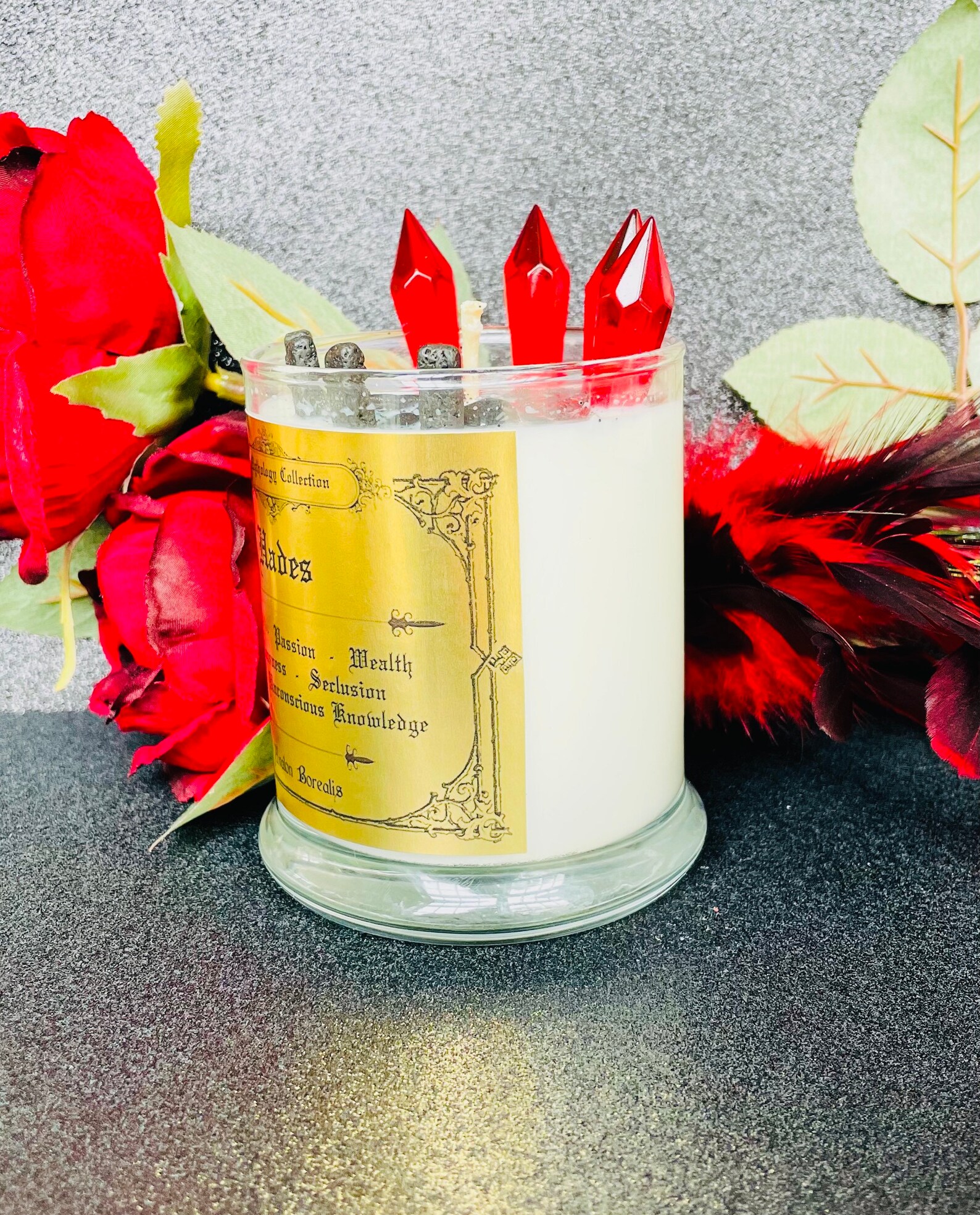 Hades Candle The Mythology Collection Hades Greek and Etsy