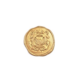 US Küstenwache Wachssiegel-Aufkleber, selbstklebende Wachssiegel, militärische Hochzeitseinladung Siegel, Schälen und aufkleben Wachssiegel, Umschlagsiegel