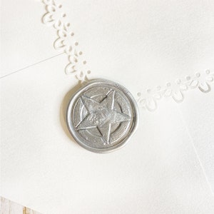 Silber US Army Wachssiegel-Aufkleber, selbstklebende Wachssiegel, Militärhochzeitseinladung Siegel, Schälen und aufkleben Wachssiegel, Umschlagsiegel