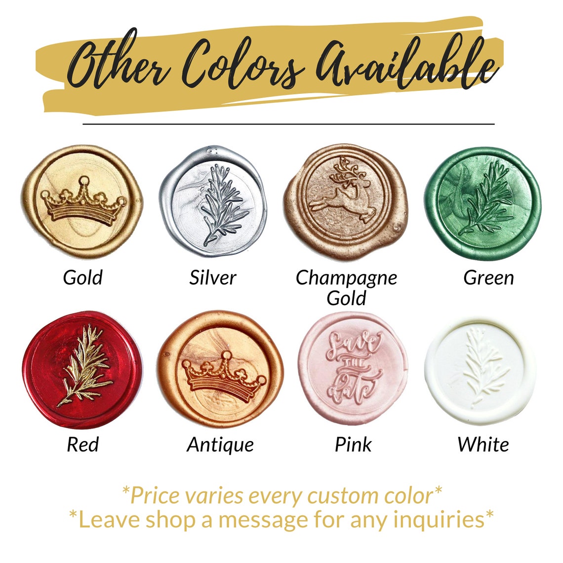 Navy Blue Tree Wedding Wax Seal Sticker Self Adhesive Wax Etsy