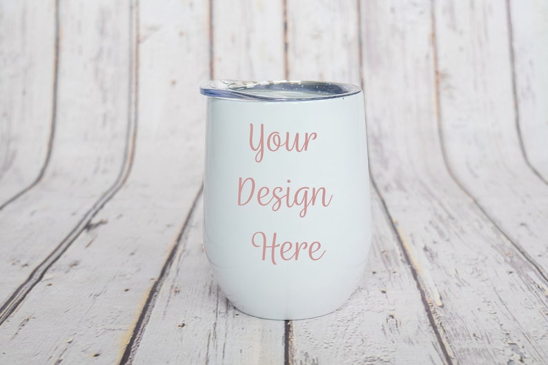 Download Wine Tumbler Mockup White Digital Download USE MOCKUP10 | Etsy