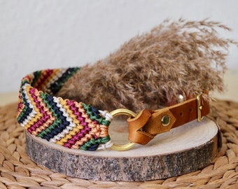 Collare in paracord | Collare per cani | VERDE INDIANA