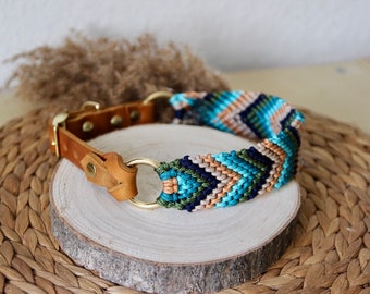 Collare in paracord | Collare per cani | BLU INDIANA