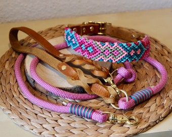 Paracord Collar | Leash | Dog Collar | Dog Leash ROSALIE