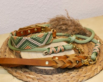 Halsband en riem van paracord | AvocadoLiefde