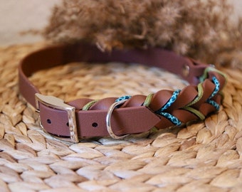 Collare in biotano | collare in biotano intrecciato | EMMY