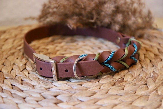 Biothane Halsband | geflochtenes Biothanehalsband | EMMY