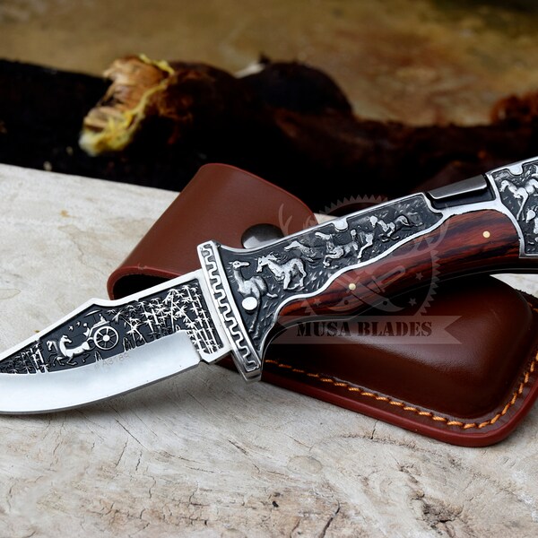 Unique Pocket Knife Etsy