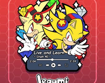 Pin de esmalte de jugador de la historia final - Pin de esmalte dorado de Sonic The Hedgehog