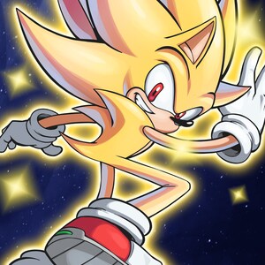 Super Sonic 3  Hedgehog art, Sonic and shadow, Sonic fan art