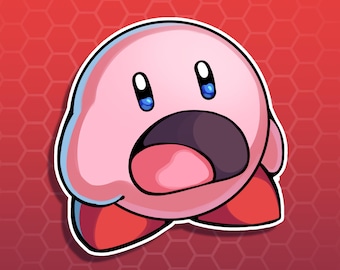 Kirby D : Autocollant