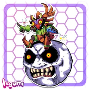 Skull Kid Rider - Majora&#39;s Mask Sticker