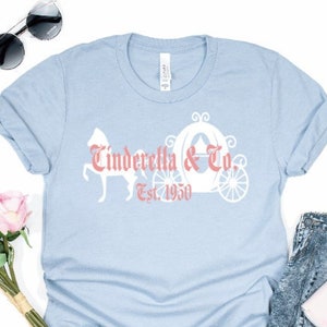 Cinderella and Co Shirt | Disney Princess Shirt | Cinderella's Coach Shirt | Disney Women | Disney Vacation Shirt | Magic Kingdom Park Shirt