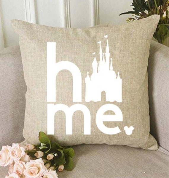 Happiest Place on Earth Pillow Covers Disney Pillow Covers 