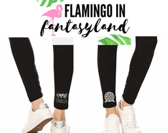 Epcot World Traveler Leggings, Disney Trip, Disney Women Leggings, Epcot Food and Wine Outfit, Epcot Flower and Garden Festival Outfit