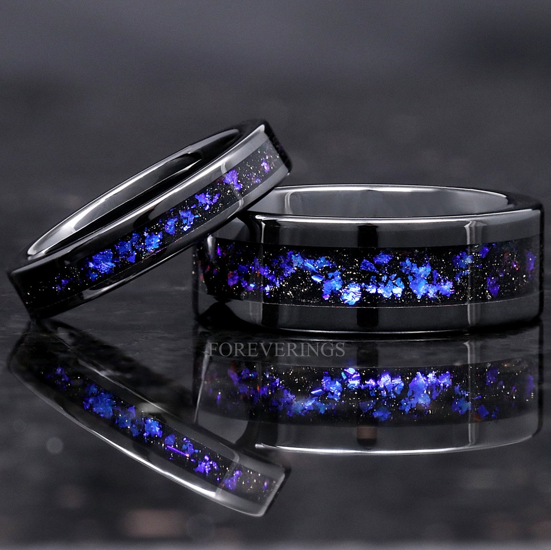 Matching Fire and Water Couple Bracelets Set Birthday Gift