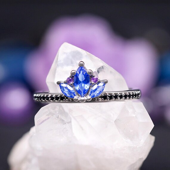Lumari Gold - Dames solitaire belofte ring verlovingsring dames ring goud 585 echt goud 14k goud met natuurlijke diamanten edelsteen - ringen vrouwen - hoogwaardig cadeau, 49 (15.6), edelmetaal
